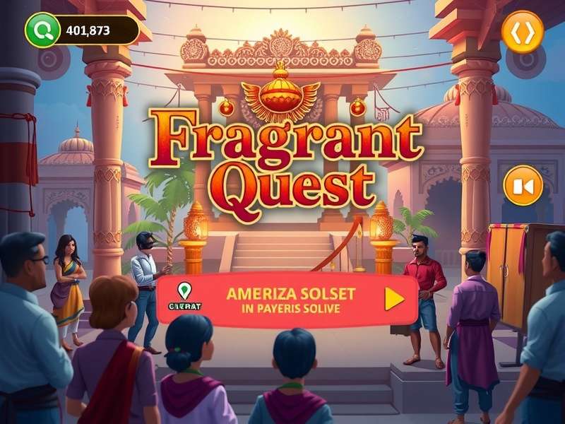 Fragrant Quest Gameplay Screenshot - Puzzle Solving