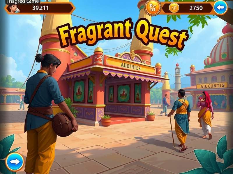 Fragrant Quest Cultural Elements - Indian Festival Representation